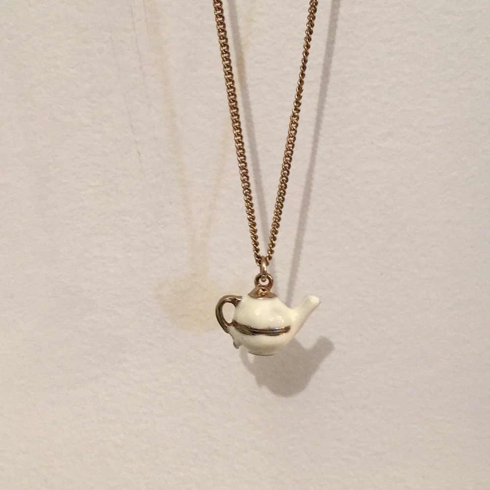 Teapot necklace